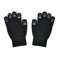 thumbnail image 2 of Guantes térmicos Fernando de invierno con puños elásticos y dedos completos negro, 2 of 8