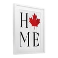 thumbnail image 3 of Stupell Industries Home with Maple Leaf White Framed Print Under Glass design by Lil' Rue, 16 x 13, 3 of 10