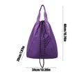 thumbnail image 3 of VBODN Clearance Large Sling Bag for Women,Men's Gym Bag Travel Bag Sports Backpack Drawstring Bag Handbag Women's Messenger Bag Drawstring Bag Casual Backpack for Hiking Walking Travel, 3 of 6