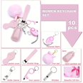 thumbnail image 2 of 9 Pcs Gift Packaging Safety Keychain Full Set For Women, Safety Keychain Set With Personal Alarm, Protective Keychain Accessories As A Holiday Gift For Women /Kids, 2 of 5