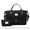 Black, variant on UNIXINU 2pc Set Large Capacity Travel Duffle Bag + Cosmetic Pouch, Gym Handbag with Shoe Compartment for Gym Weekender Overnight Travel Beach Holiday