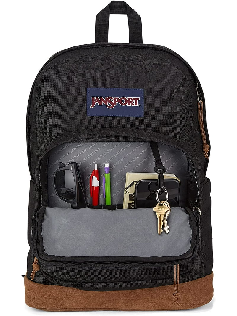 JanSport Right Pack Pale Banana, Suede Campus Pack, 15