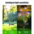 thumbnail image 5 of Solar Outdoor Butterfly Ball Swaying Lights - Waterproof Garden Yard Landscape Decor, Automatic Dusk to Dawn, Easy Install, Pathway and Patio Lighting Multicolor, 5 of 6