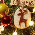 thumbnail image 2 of Bewildely Adornos navideños bonitos de plástico, árboles pequeños para escritorios y salas de estar, hechos a medida para durar por completo Kits de decoración para fiestas rojo, 2 of 6