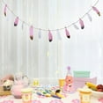 thumbnail image 2 of Boho Borlas Garland Banderín Garland Banderín Collar Colgante Decoración Con De Plumas, . Yuyangstore banderines, 2 of 8