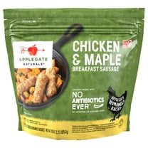 Applegate Naturals Chicken & Maple Breakfast Sausage Links, 20oz (Frozen)