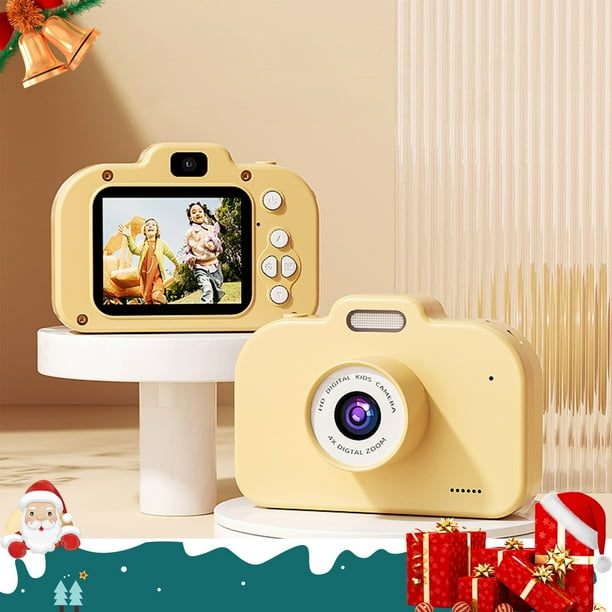 Cámara digital para niños, cámara frontal y trasera de 48 MP, protección ocular anticaída, cámara para niños con función de regalo, ideal para cumpleaños o fiestas. Cámaras para niños.