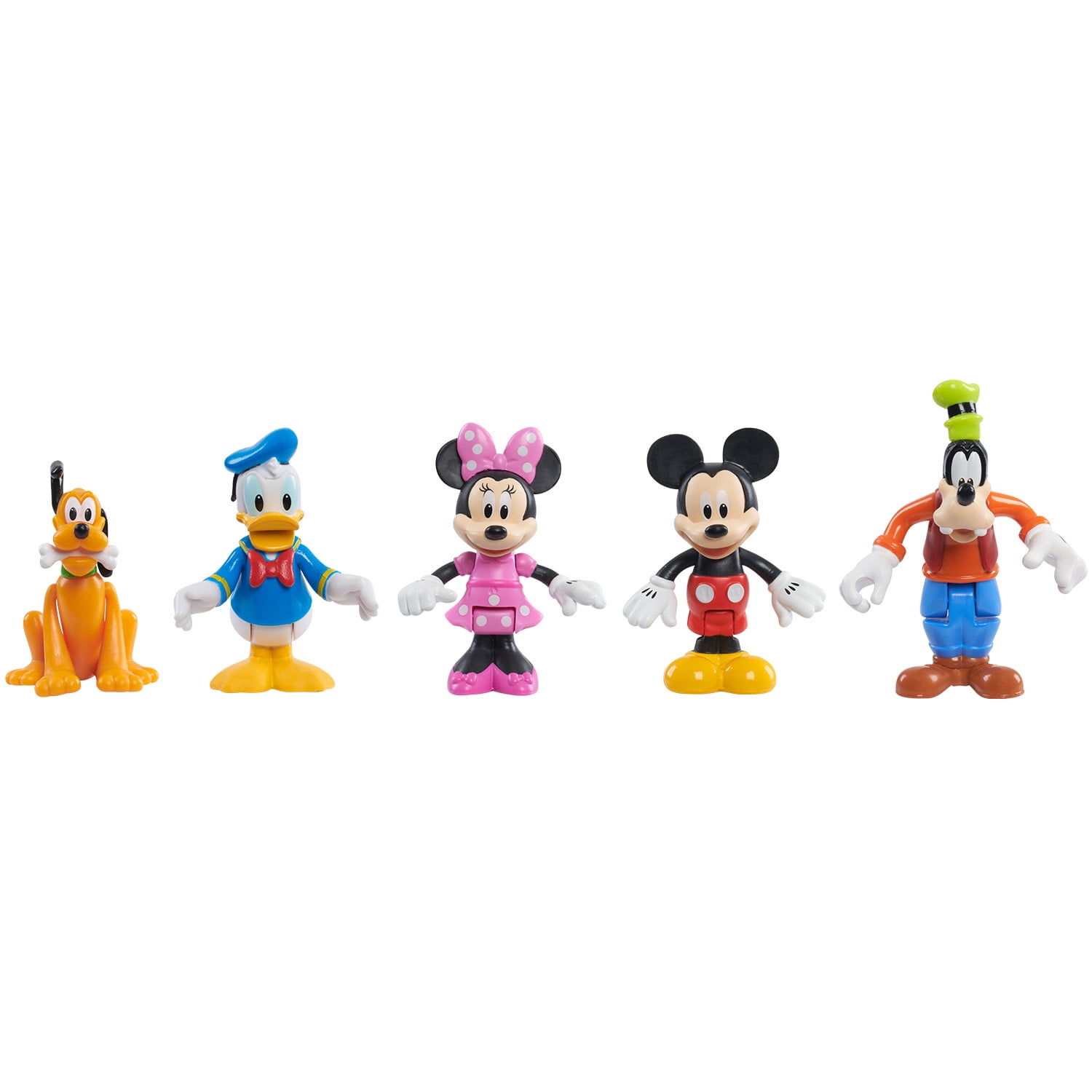 Disney Junior Mickey Mouse Funhouse Collectible Friends Figure Set, Kids Ages 3 and up