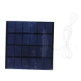 thumbnail image 1 of Panel Solar, Kit De Panel Solar De 1,5 W De Peso Ligero Para Proyectos Domésticos Pequeños ANGGREK Otros, 1 of 8