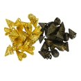 thumbnail image 1 of 100 Piezas 16x16 Mm Bronce Y Color Dorado Filigrana Tapas de de Flores Borla de Cono Conector de Extremo de Engarzado Joyería Componen Soledad tapa de cuentas, 1 of 10