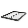 thumbnail image 4 of Zinus 4" Upholstered Metal Box Spring with Wood Slats, Mattress Foundation, Queen, 4 of 7