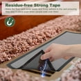 thumbnail image 3 of ZOUSSIQI 5 Pcs Magnetic Floor Vent Covers, Floor Register Cover PVC Mesh Air Vent Screen Filters, Great for Home Floor, Wall, Ceiling, Catch Debris Hair Dust (Black, 11-Inch x 7-Inch) CA919-88530, 3 of 5