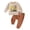 Beige, variant on Staki Toddler Clothes for Boys Toddler Baby Boy Fall Clothes Embroidery Sweatshirt Pullover Tops Casual Pants Infant 2 Piece Winter Outfit Set 3M-3T,12-18 Months