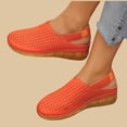 thumbnail image 5 of Hurxie Shoes for Women Clogs Sandals: Comfortable Closed Toe Wedge Shoes Sling-Back Walking Mules with Arch Support Orange 43, 5 of 6