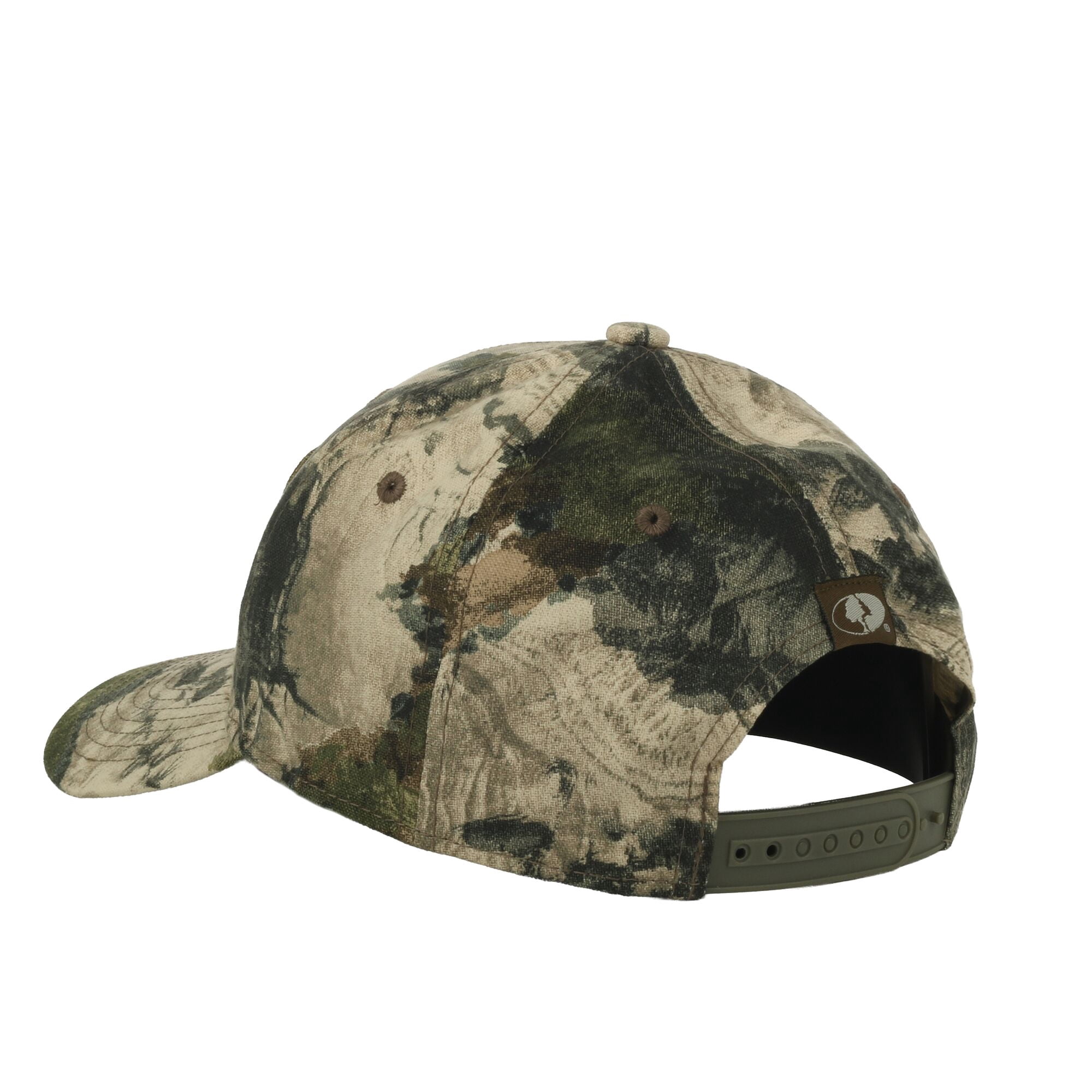Mossy Oak® Terra Gila Camo Hunting Cap – Full Fabric, Scout Patch, Snapback, One Size