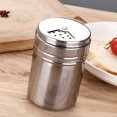 thumbnail image 3 of Stainless Steel Spice Jars 410 Stainless Steel Uniform Dispensing Thickened Bottom Spice Jars for Salt Sugar Spice, 3 of 6