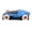 Blue, variant on Suodoka Children Electric Car Toy, Universal Four Wheel Rotating Car Toy with Light and Music, Transforming Toy Car with Door Opening for Kids Boys Girls, Blue (9.45 inches / 24 cm)