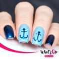 thumbnail image 3 of Whats Up Nails Anchor Vinyl Stencils for Nautical Nail Art Design, 3 of 15