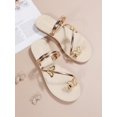 thumbnail image 2 of Summer Lightweight & Comfortable Eva Beach & Vacation Heart Decor Flat Slippers, 2 of 4