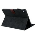 thumbnail image 6 of Nalacover Case for iPad 10th Generation Case 2022, Suede Stand Case for iPad 10.9 inch, Soft TPU Back Cover with Pencil Holder Smart Card Slot Folio Protective Leather Case Fit iPad 10 - Black, 6 of 8
