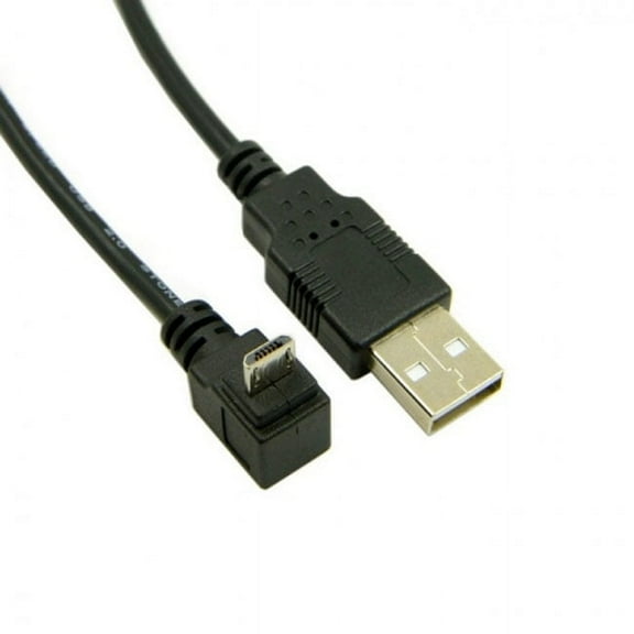 Chenyang CY 100cm Down Angled 90 Degree Micro USB Male to USB Data Charge Cable for Phone Tablet Cable