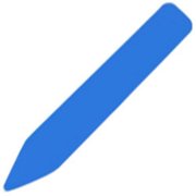 Grower's Edge Plant Stake Labels - Dark Blue (1000/Box),801025