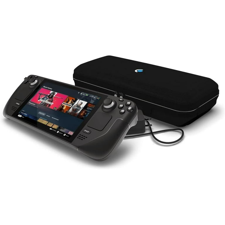 Valve Steam Deck 1TB Upgraded Handheld Gaming Console with Carring case, 1280 x 800 LCD Display Silicone Soft Cover Protector & Joystic Cap & Tempered Valve Steam Deck 1TB Upgraded Handheld Gaming Console with Carring case, 1280 x 800 LCD Display Silicone Soft Cover Protector & Joystic Cap & Tempered