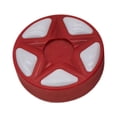 thumbnail image 4 of Colaxi Rondelle de Hockey à Roulettes Pratique Remplacement Standard Sports Jeu Amélioré Intérieur Extérieur Équipement d'Entraînement Balle de Hockey de Rue Rouge, 4 of 8