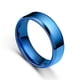 thumbnail image 5 of Sonducket Anillo de banda unisex Joyería de mano estética Regalos personalizados Azul Tamaño 9 Type2 NO2, 5 of 6