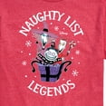 thumbnail image 3 of The Nightmare Before Christmas - Naughty List Legends - Men's Short Sleeve Graphic T-Shirt, 3 of 5