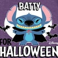 thumbnail image 3 of Lilo & Stitch - Batty For Halloween - Toddler And Youth Girls Short Sleeve Graphic T-Shirt, 3 of 5