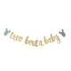 thumbnail image 1 of Letrero creativo con purpurina para Taco Bout A Baby, banderines con temática de fiesta mexicana, accesorio para fotomatón, guirnalda colgante con estampado de cactus, suministros de decoración para, 1 of 4