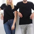 thumbnail image 5 of Colevkie King Queen Couple Tshirt Tee for Men Women Valentine Day Anniversary 1 Piece(Black-1-Queen,XS), 5 of 7