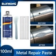 thumbnail image 1 of Pegamento de reparación de Metal resistente al agua para acero hierro y aluminio 50/100ml Hugtrwg  Para estrenar, 1 of 9