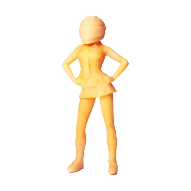 1:64 escala sin pintar Sunnimix personas diminutas Diorama Figura sin pintar