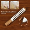 thumbnail image 7 of Wood Furniture Repair Pen Marker - Scratch Filler & Remover for Cabinets Tables Beds - Fast-Drying Grain Repair Kit in Oak Maple Walnut Mahogany - DIY Home Restoration Essential with Eraser Cloth, 7 of 7