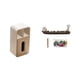 thumbnail image 1 of caja de pañuelos,Funda para caja de pañuelos de cuero sintético para dormitorio,Porta incienso,Figura de escritorio con quemador de incienso de barco con calavera,Estatua de barco con, 1 of 8