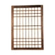 thumbnail image 2 of Marco de Ventana de Madera mayimx Panel de Celosía Estilo Vintage 70cmx50cm, 2 of 9