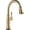 Lumicoat Champagne Bronze, variant on Delta 9197Tl-Dst Cassidy 1.8 GPM Single Hole Pull Down Touchless Kitchen Faucet - Lumicoat