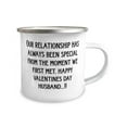 thumbnail image 2 of Unique Husband 12oz Camper Mug, Our relationship has always been special from the.!!, Epic for Husband, Valentine's Day, 2 of 2