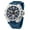 Blue, variant on SMAEL 8098 Fashion Sports Leisure Man Dual Display Waterproof Chronograph Date Alarm Night Display Alloy Case Silicone Strap Shockproof Design Male Wristwatch