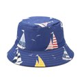 thumbnail image 1 of Fashion Print Bucket Hat Summer Fisherman Cap para mujeres hombres (1 #) brillar Electrónica, 1 of 5