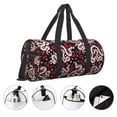 thumbnail image 3 of Fuzoiu Snake And Rose Print Travel Bag, Large Capacity Travel Bag, Sports Gym Bag, Travel Duffel Bag, Weekender Overnight Bag for Women and Man, 3 of 6