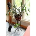 thumbnail image 4 of Achla Designs Tulip Plant Stand Without Insert, 28 Inch Tall, Roman Bronze Powder Coat Finish, 4 of 5