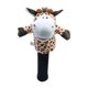 thumbnail image 4 of Funda de madera para palo de golf con forma de animal de peluche suave, protector de palo de golf, funda ligera de madera para palo de golf, equipo de Ciervo, 4 of 8