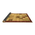 thumbnail image 2 of Ahgly Company Indoor Rectangle Checkered Brown Modern Area Rugs, 3' x 5', 2 of 4