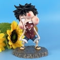 thumbnail image 4 of One Piece Handheld Model GK Childhood Straw Hat Kid Beats Luffy, Picks Nose, Sand Carving Luffy, Confused and Forced Luffy Swinging, 4 of 5