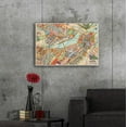 thumbnail image 7 of Epic Art 'Modern Map of Boston' by Nikki Galapon Acrylic Glass Wall Art, 24"x36", 7 of 7