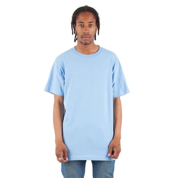 Adult 6 oz., Active Short-Sleeve Crewneck T-Shirt - SKY BLUE - L