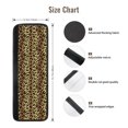 thumbnail image 3 of Refrigerator Door Handle Covers Set of 2, stylish Leopard golden print Adjustable Non Slip Fridge Handle Covers, Appliance Handle Covers for Dishwasher Cuteness Oven Kitchen Decor, 3 of 6